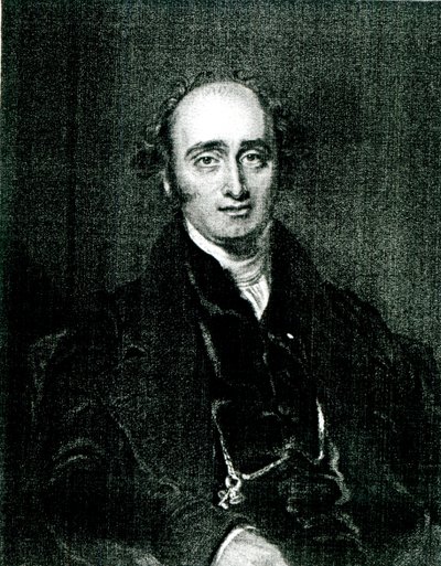 The Rt. Hon. John Wilson Croker, engraved by T.H Parry by Thomas Lawrence